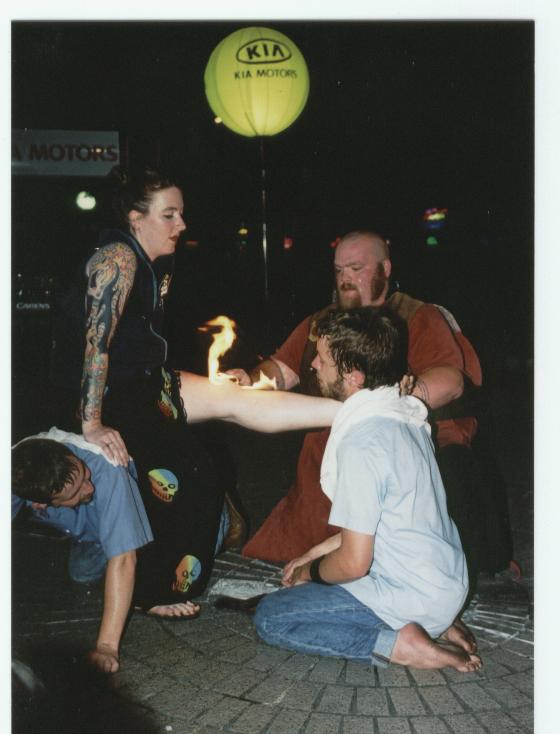 Contact on a volunteer